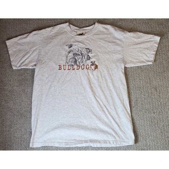 Gr8 Dogs Other - Vintage Bulldog T-Shirt Size Large Gr8 Dogs Tag